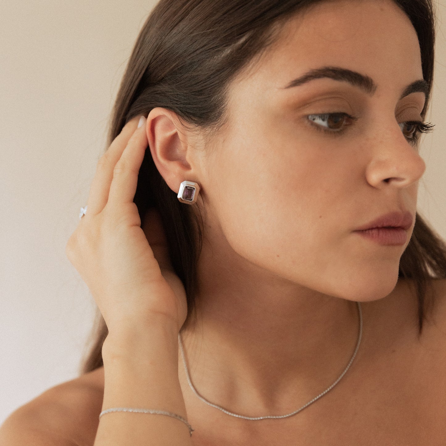 Pendientes pequeña Inès