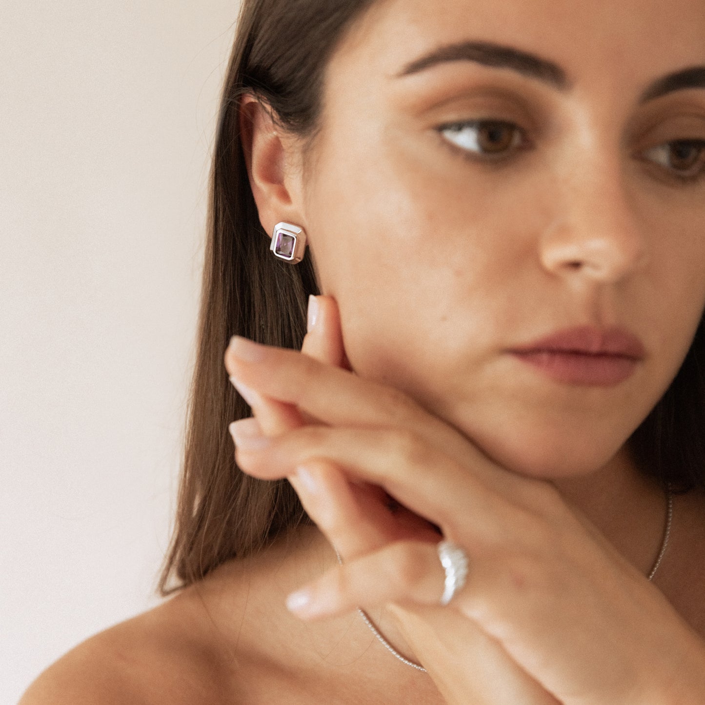 Pendientes pequeña Inès
