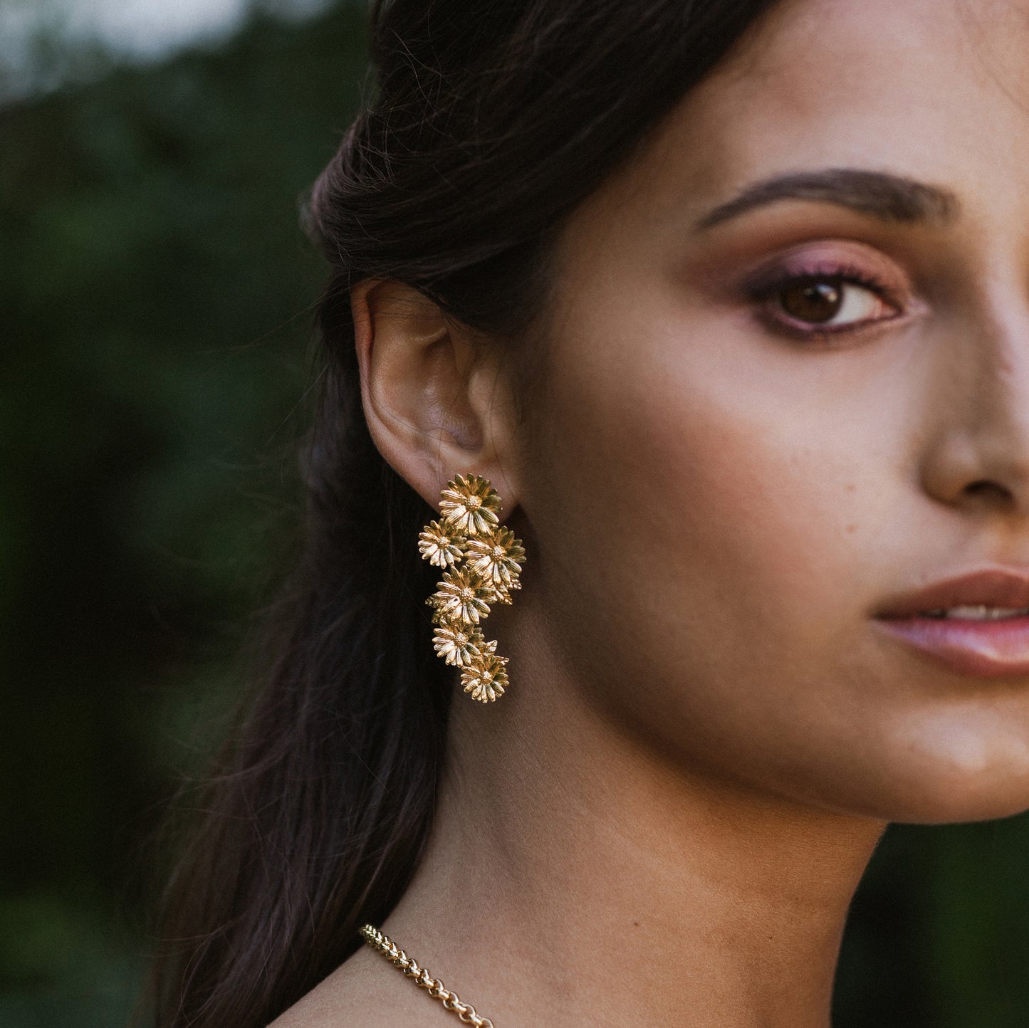 Camomile earrings