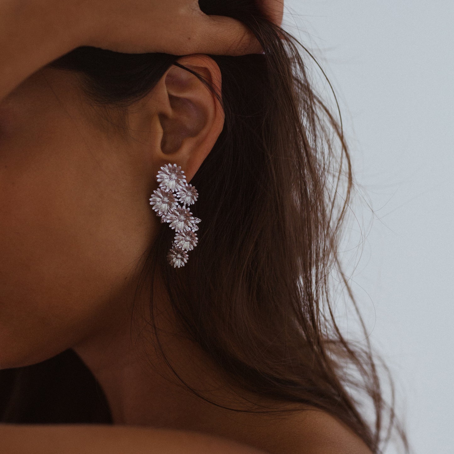 Camomile earrings