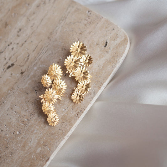 Camomile earrings