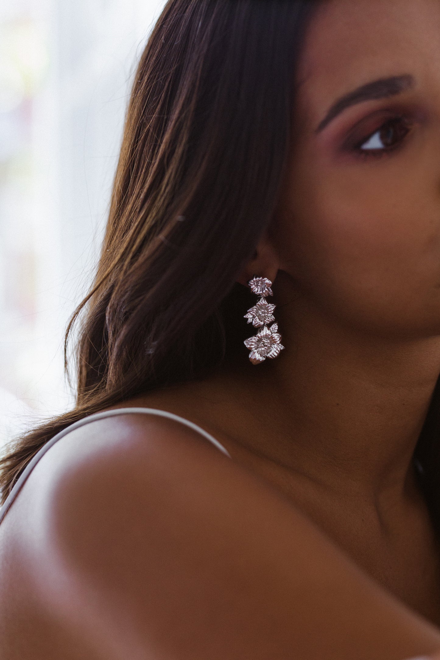 Forget-me-not earrings